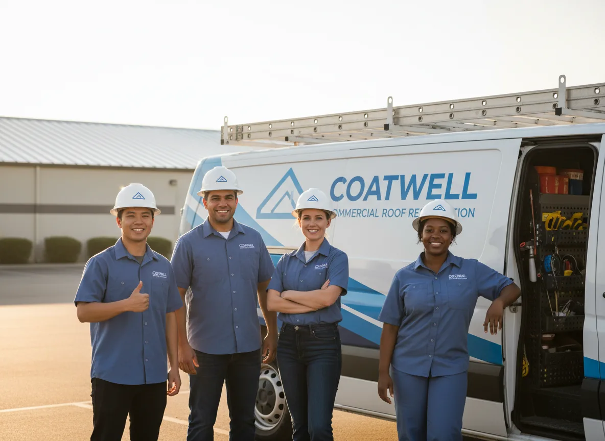 Commercial roof coating company in Pax, WV